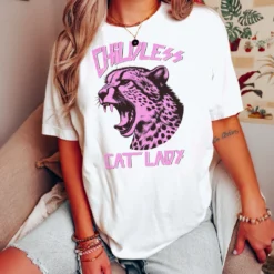 Childless cat lady shirt