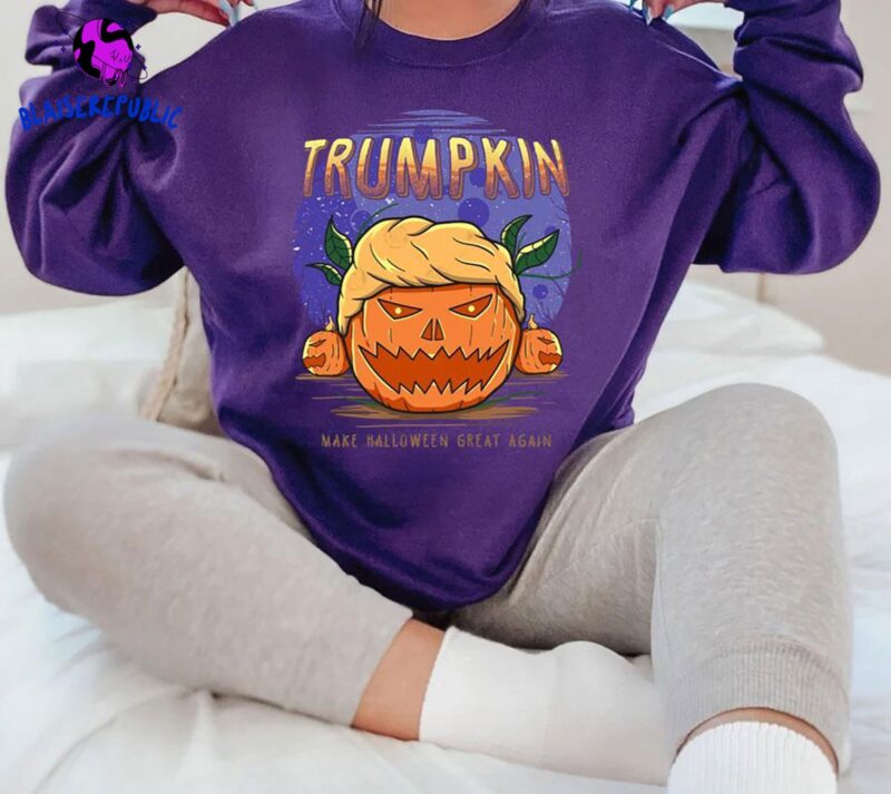 Trump 2024 Halloween Trumpkin Shirt Trumpkin Halloween Trending