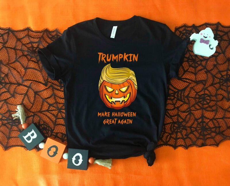 Trump 2024 Halloween Trumpkin Shirt Make Halloween Great Again Shirt