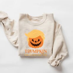 Trump 2024 Halloween Trumpkin Shirt Pumpkin Head Trump Shirt