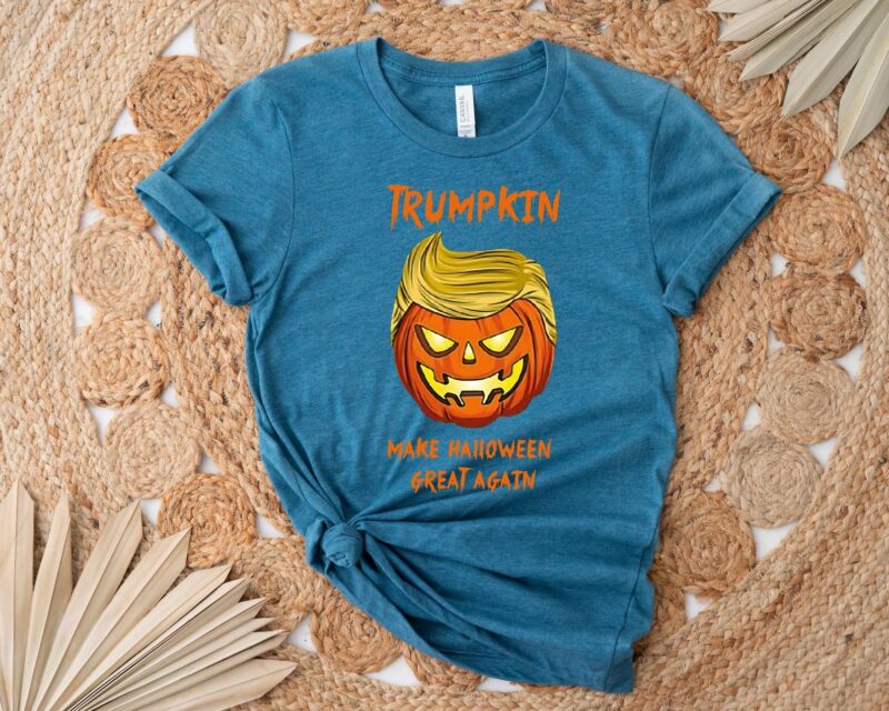 Trump 2024 Halloween Trumpkin Shirt Make Halloween Great Again Shirt