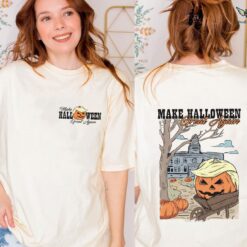 Trump 2024 Halloween Trumpkin Shirt Halloween Gift Shirt