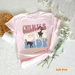 Vintage Childless Cat Lady Shirt