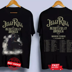 Jelly Roll Shirt Beautifully Broken Shirt Tour 2024 Music