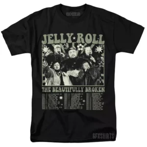 Jelly Roll Beautifully Broken Shirt 2024